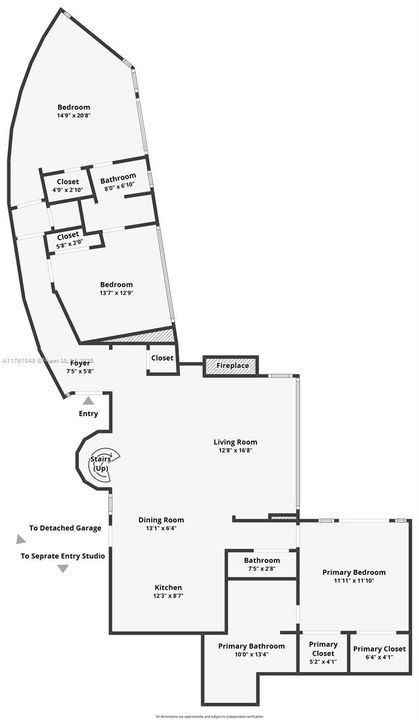 待售: $1,300,000 (4 贝兹, 2 浴室, 2193 平方英尺)