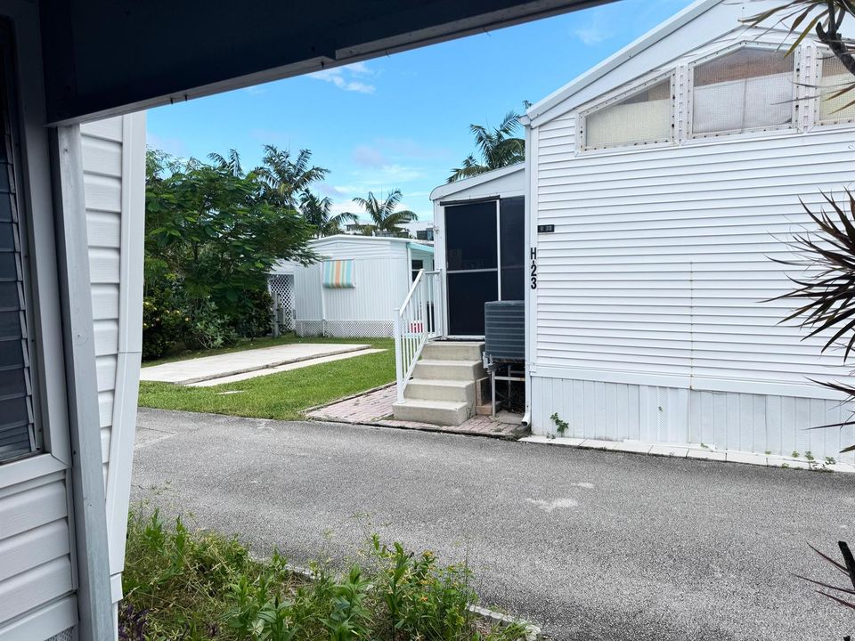 across the street view