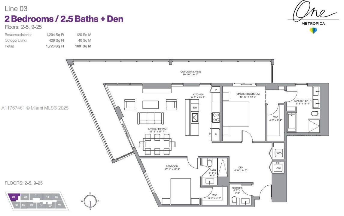 En Venta: $779,350 (2 camas, 2 baños, 1003 Pies cuadrados)