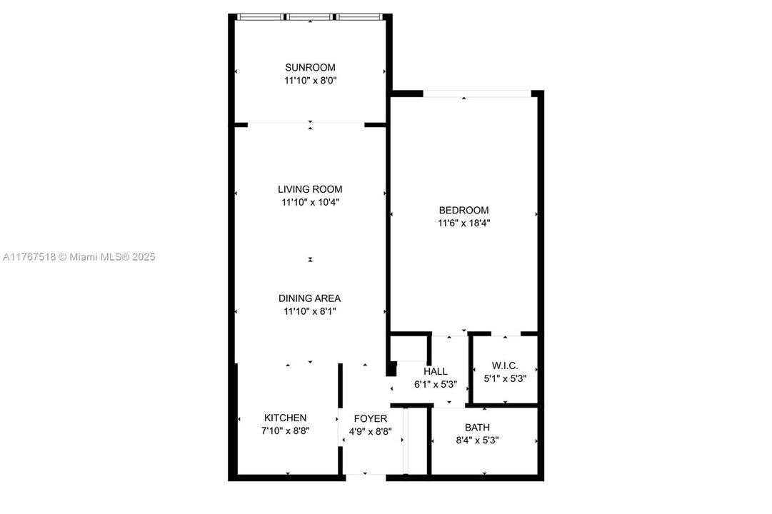 最近租的: $2,000 (1 贝兹, 1 浴室, 820 平方英尺)