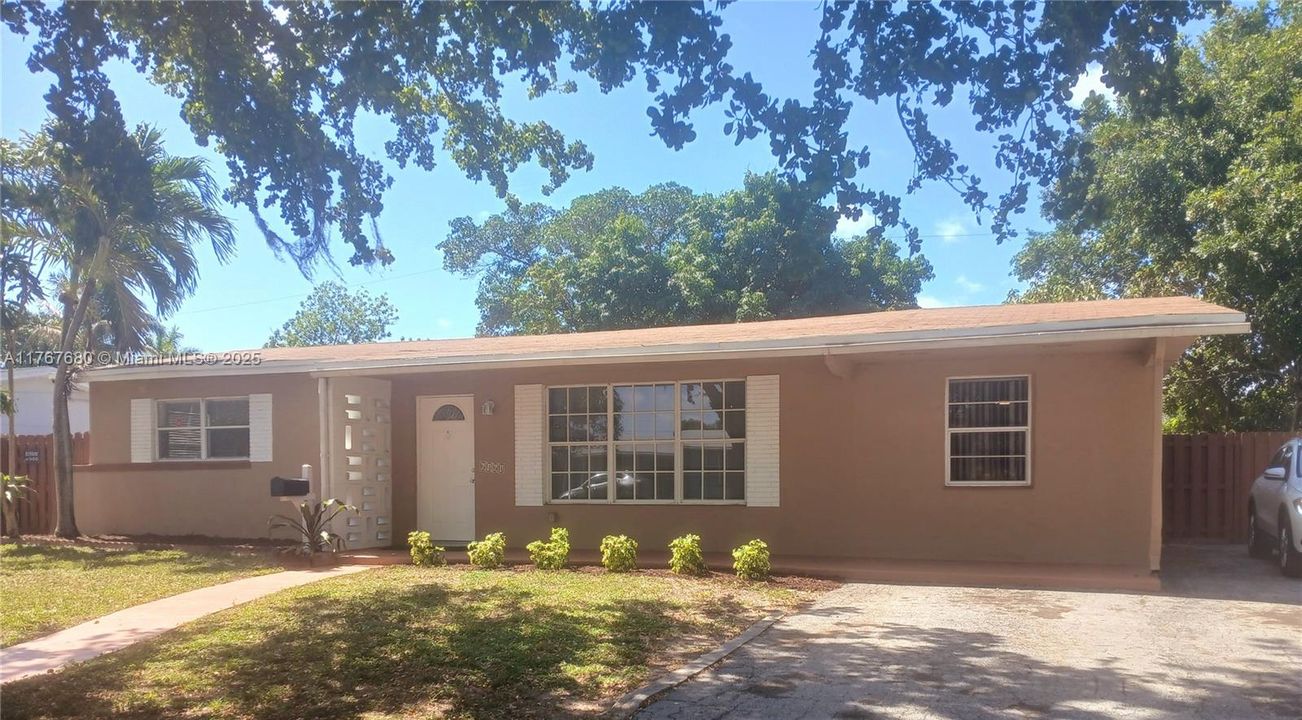 Ample Driveway with room for a camper or work vehicle