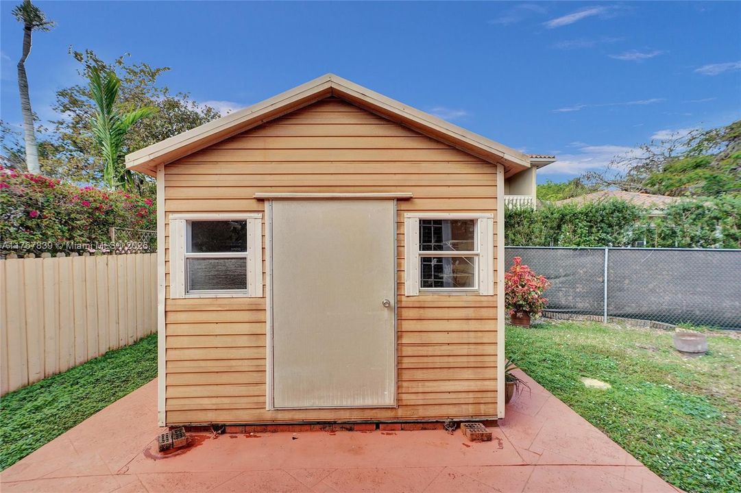 Outdoor Shed