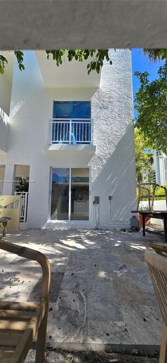 FRONT VIEW FROM COURTYARD