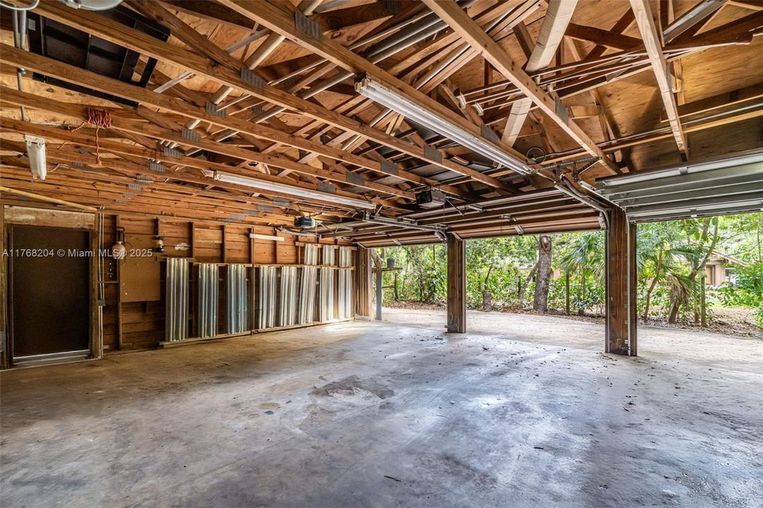 3 CAR GARAGE WITH AUTO DOOR OPENERS