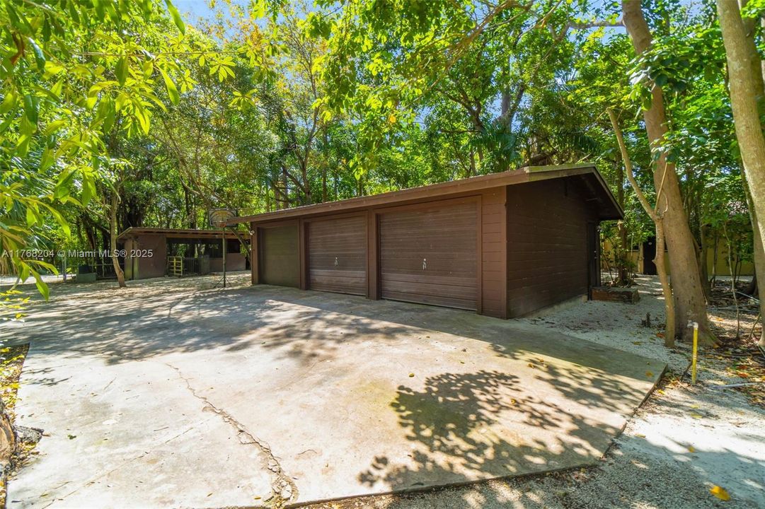 3 CAR GARAGE WITH AUTO DOOR OPENERS