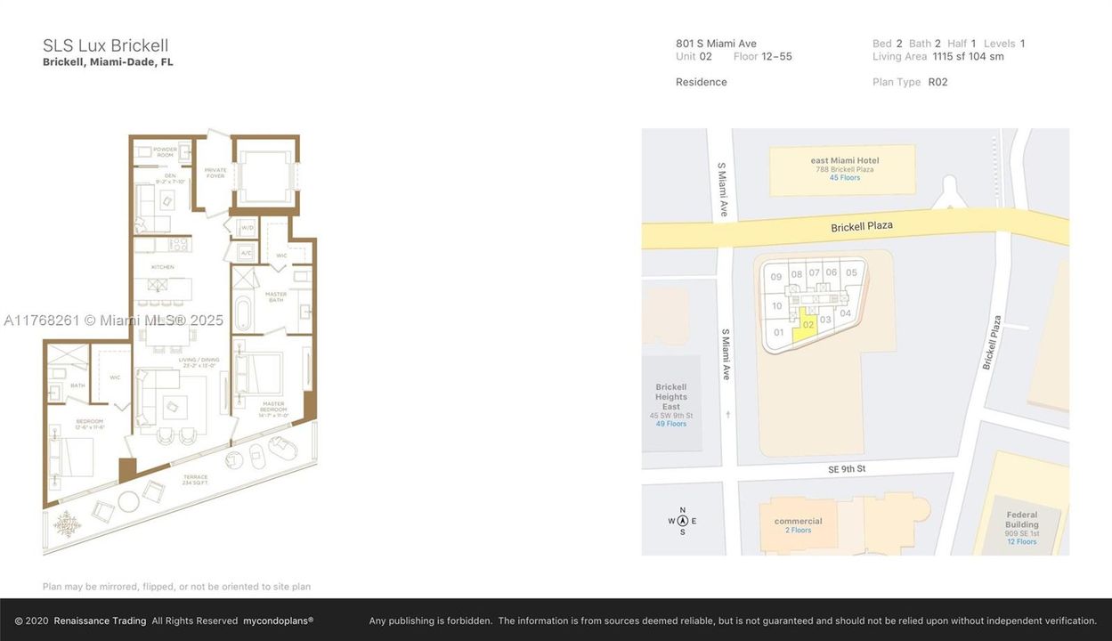 На продажу: $890,000 (2 спален, 2 ванн, 1119 Квадратных фут)
