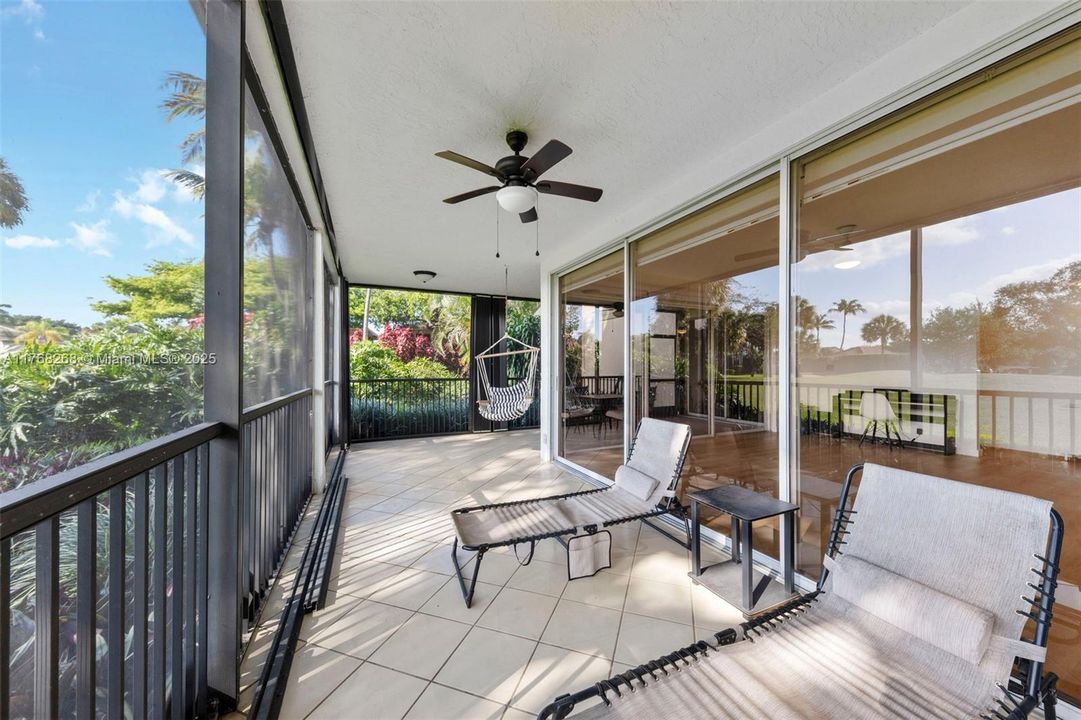 PATIO WITH GARDEN VIEW
