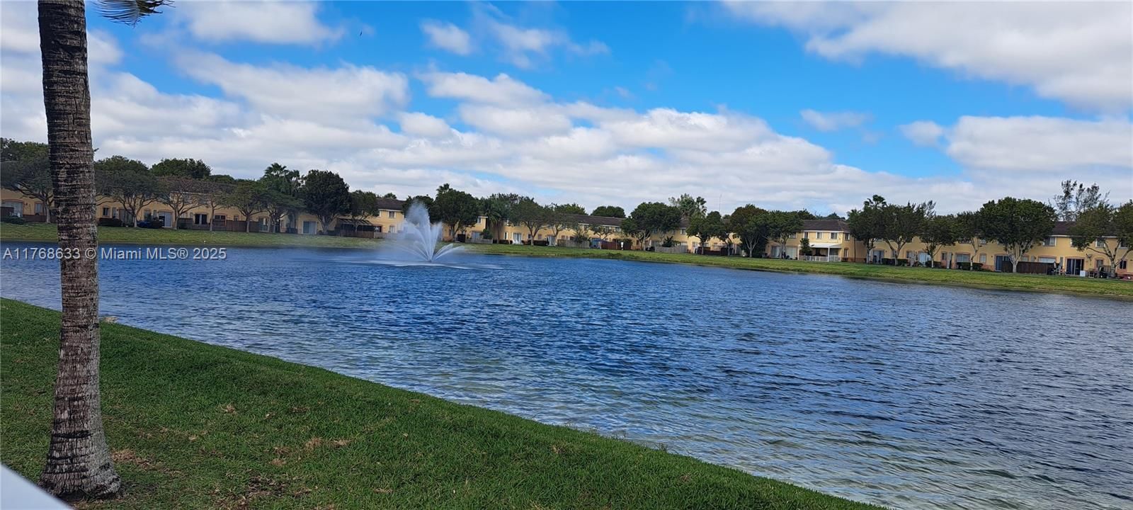 Beautiful lake and walking paths
