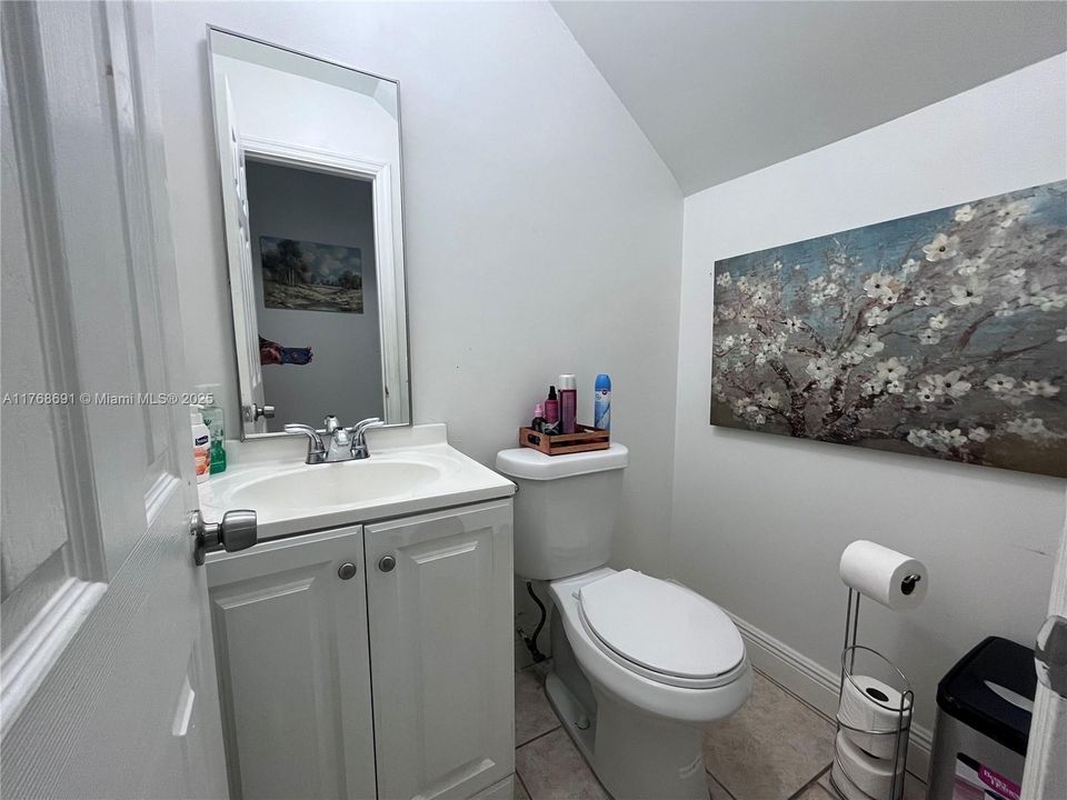 half bath downstairs