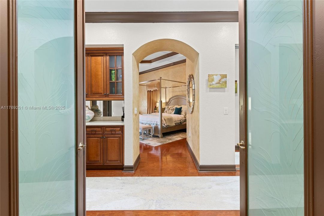 Master Bedroom Entrance