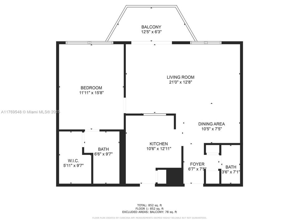 En Venta: $200,000 (1 camas, 1 baños, 850 Pies cuadrados)