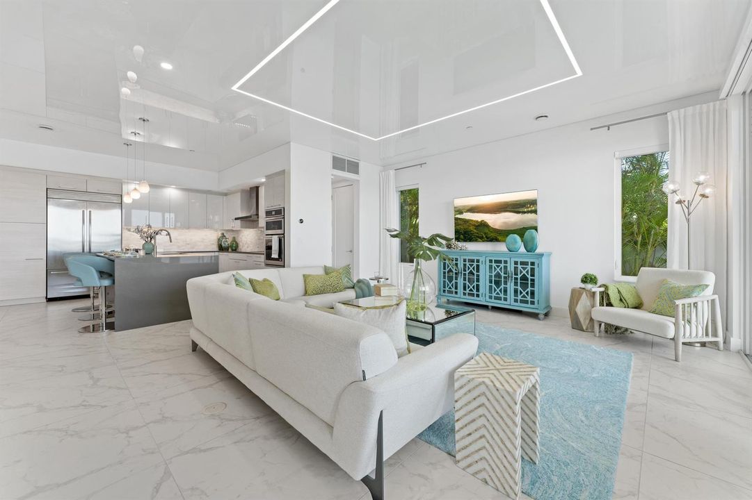 100 Water Club Ct N_Living and Kitchen