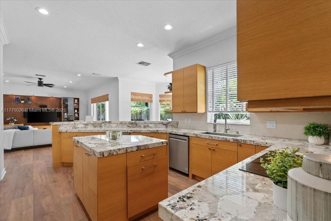 Double Oven & Wine Fridge