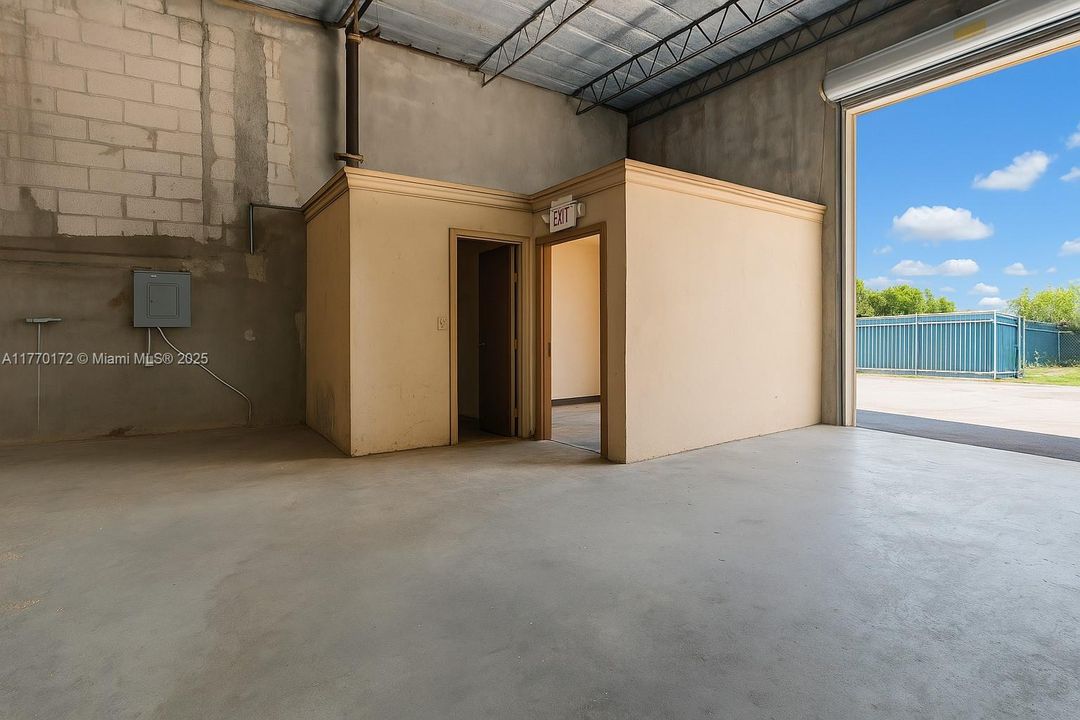 Office in process of patch & paint