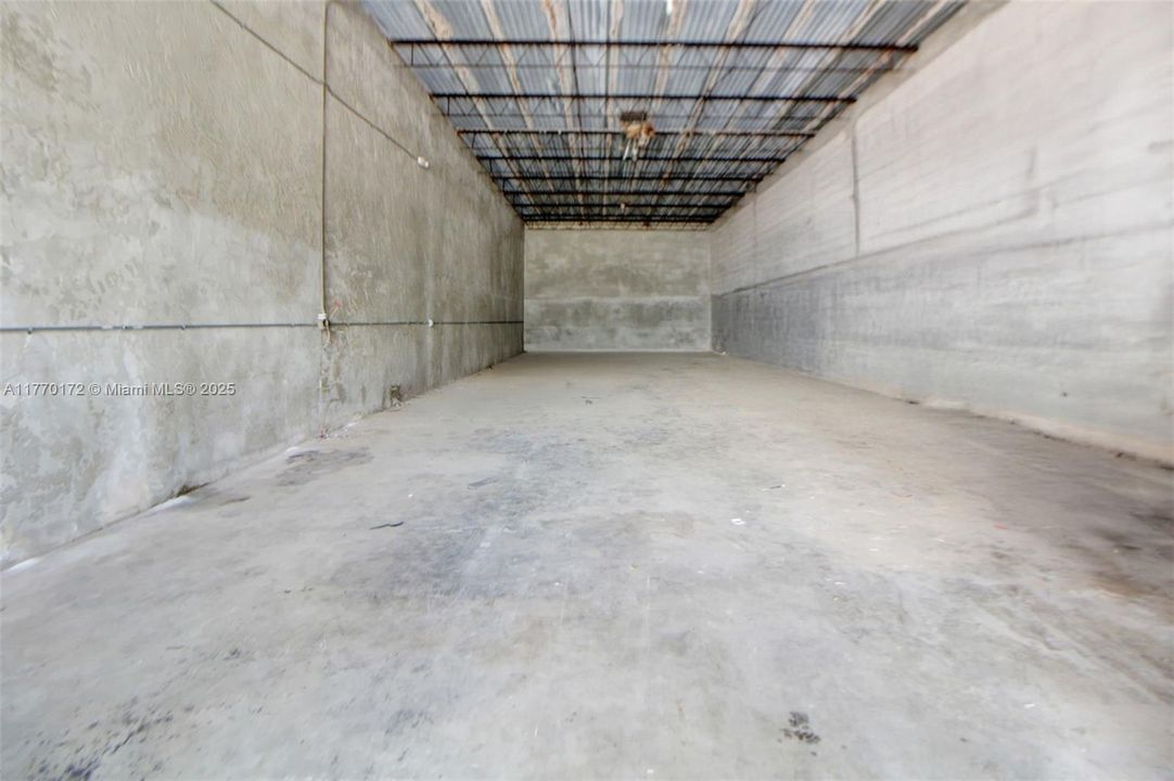 Interior layout with restroom and 50 SF office