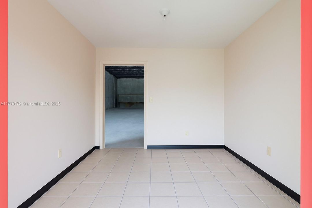 Office in process of patch & paint