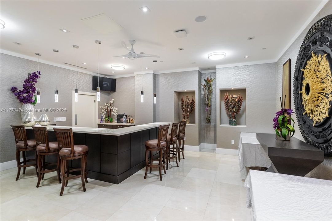 Renovated social room