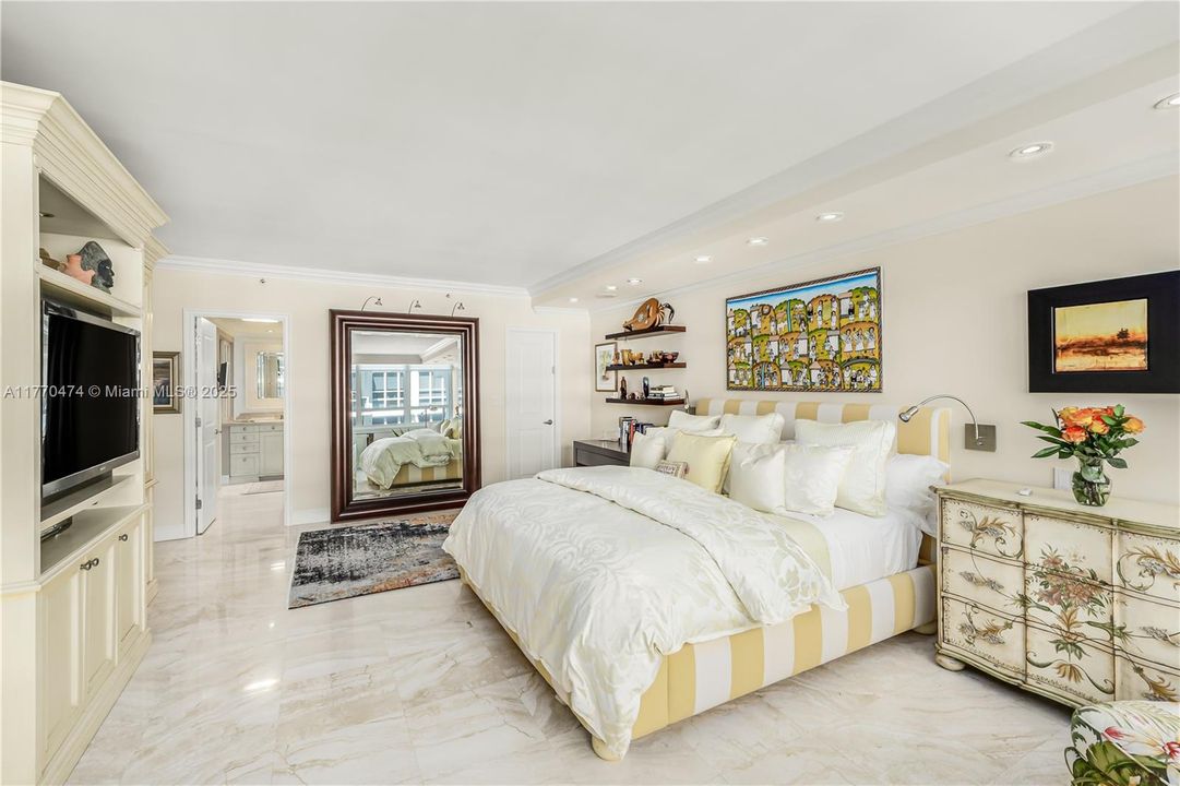 Primary bedroom suite