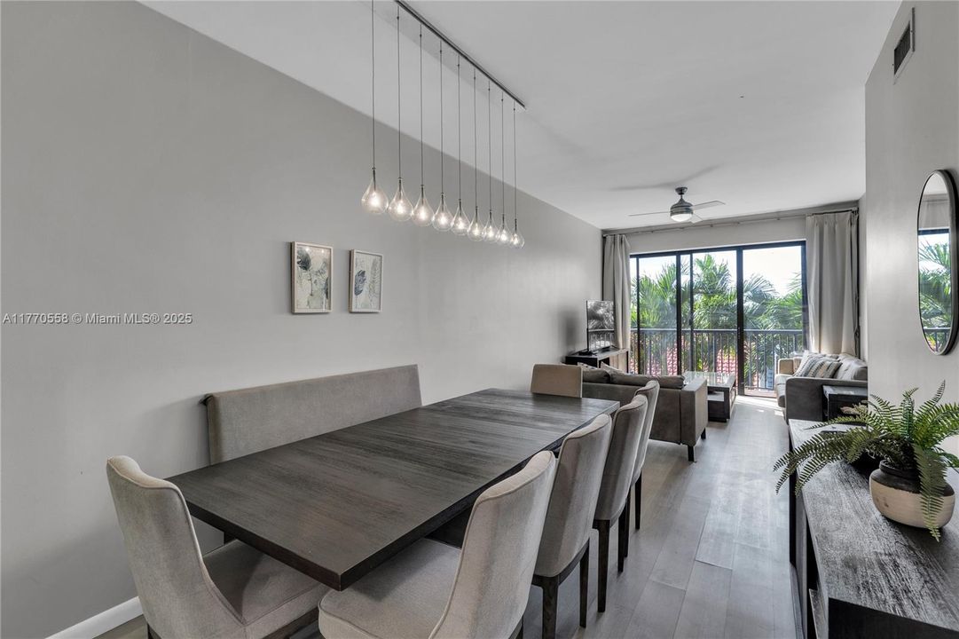 Lots of room to entertain your guest