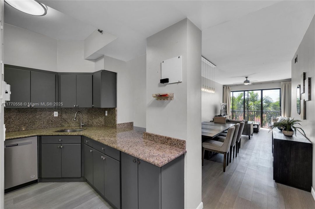 View when exiting 2nd bedroom