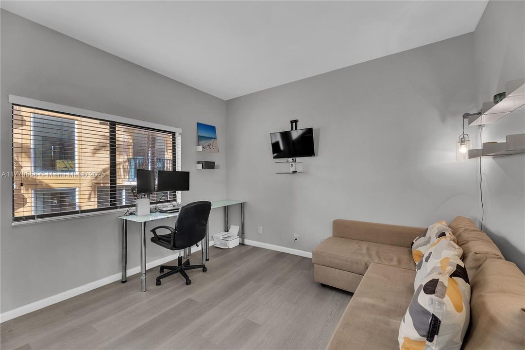 Lots of natural light enters