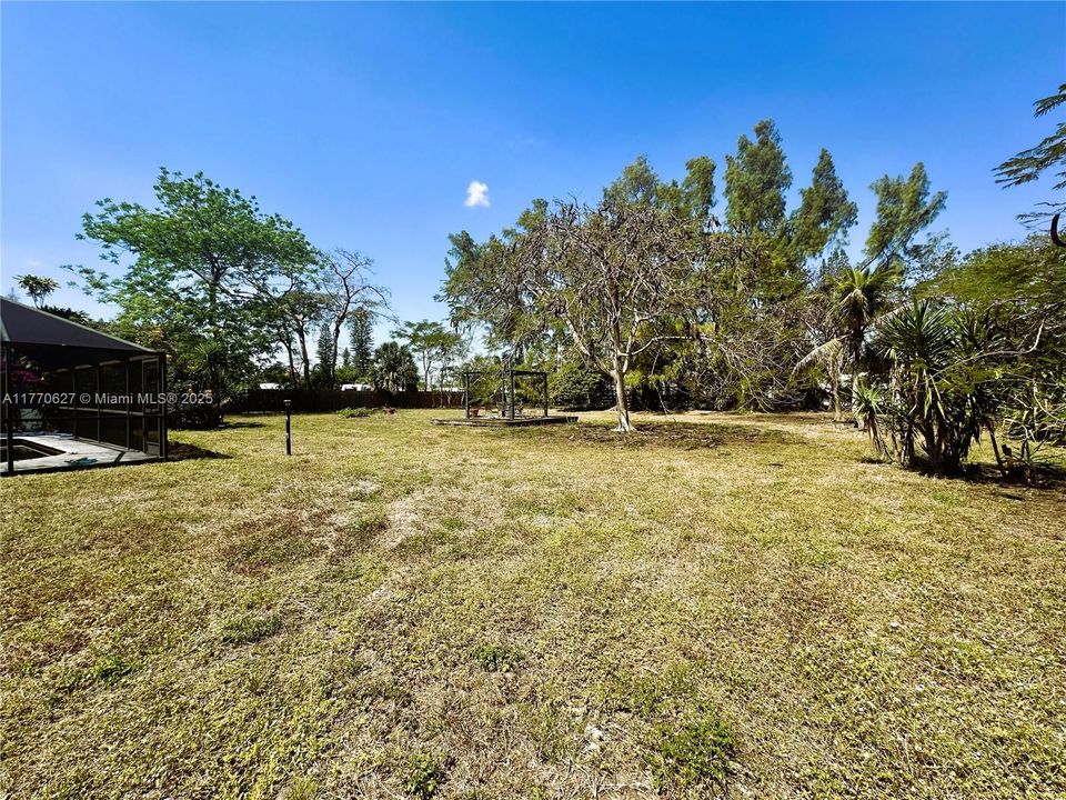 Lots of open land and privacy