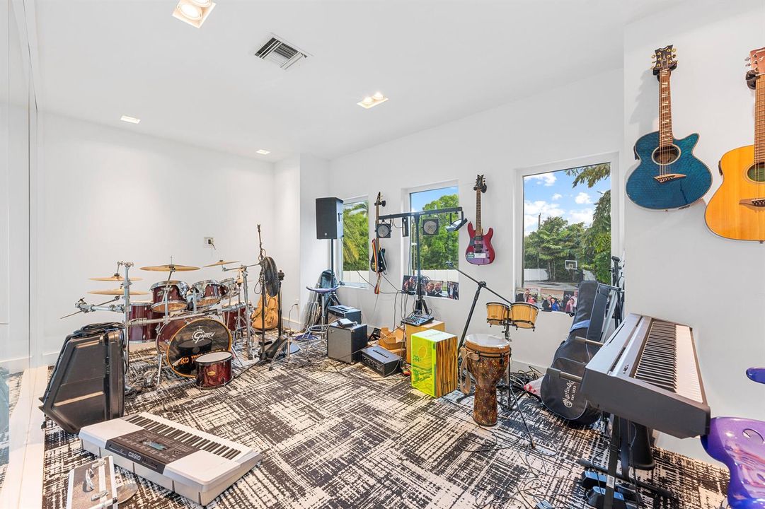 music room