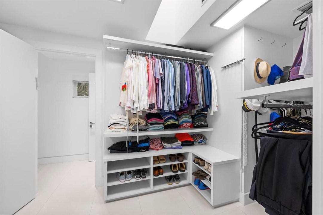 Master closet