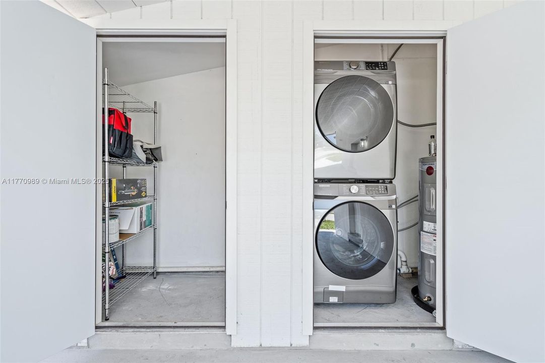 Laundry and Storage