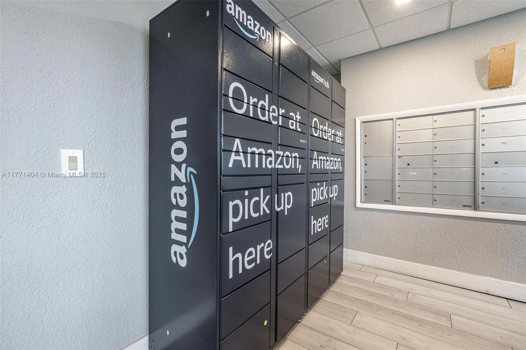 Mail Room Amazon Locker