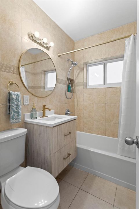 REMODELLED GUEST BATHROOM