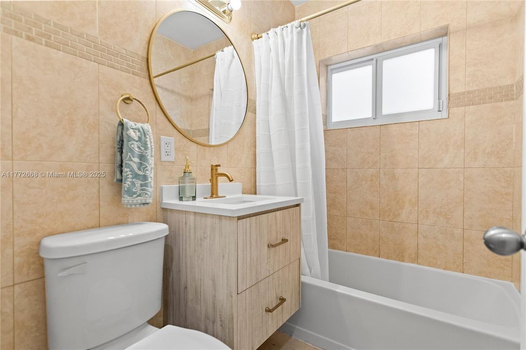 REMODELLED GUEST BATHROOM