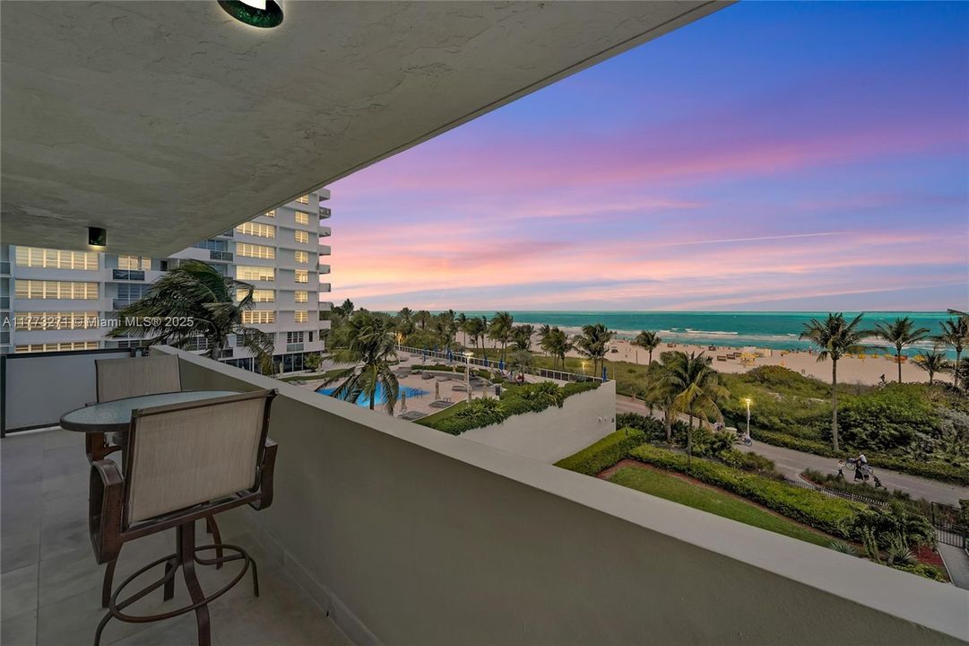 View from your balcony