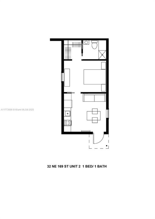 Recently Rented: $1,450 (1 beds, 1 baths, 420 Square Feet)