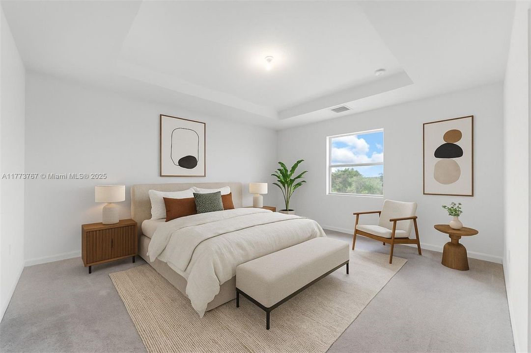 MASTER BEDROOM RENDERING