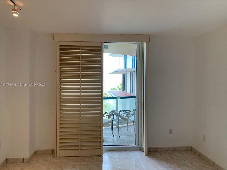 plantaion shutters all around the apartment