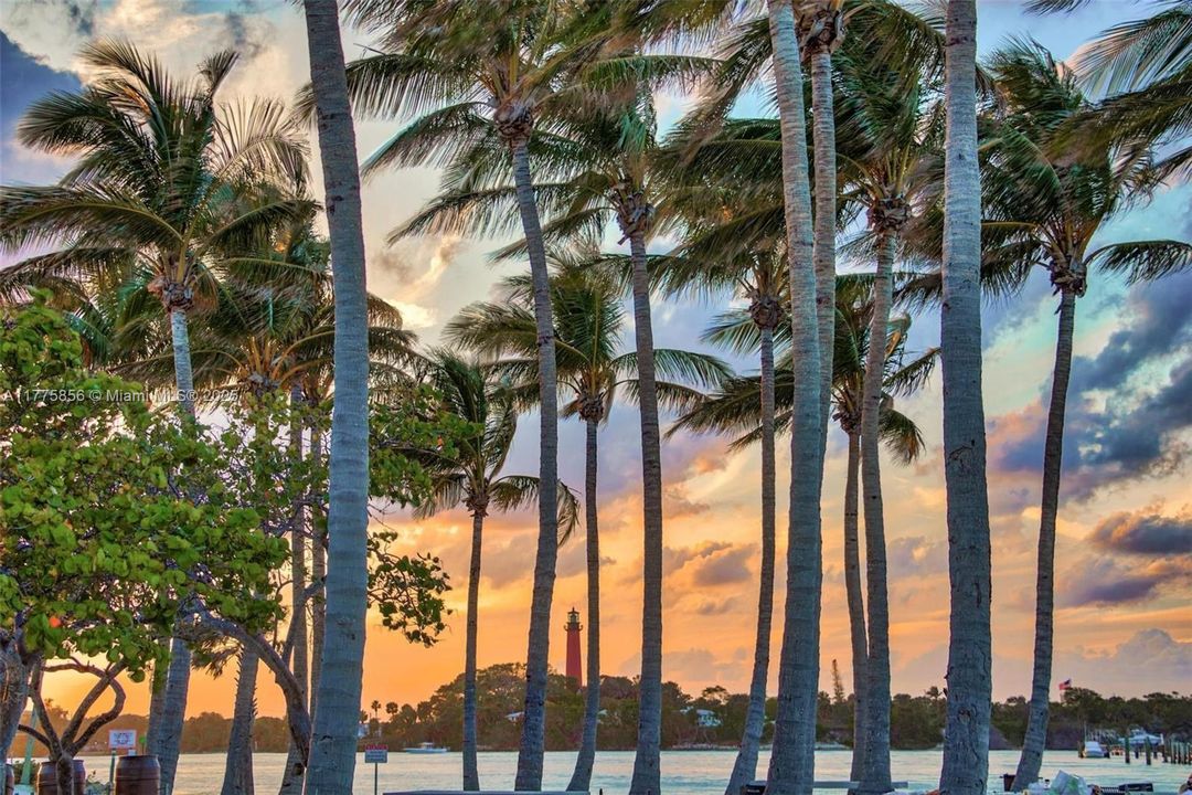 Sunset Jupiter Lighthouse