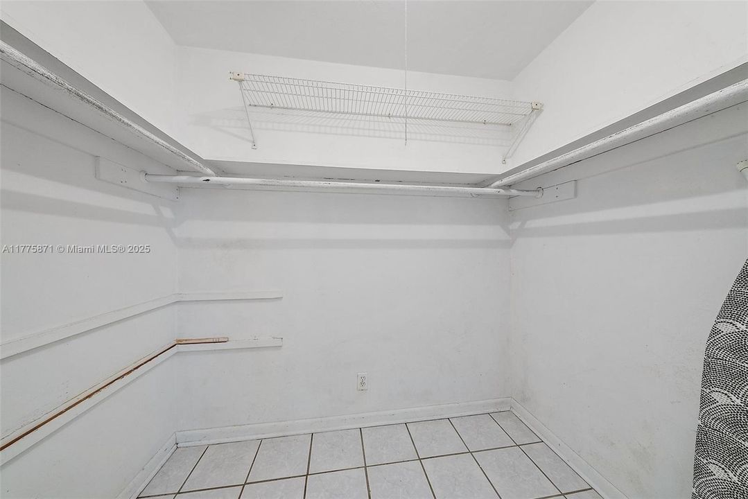 Primary Walk-In Closet