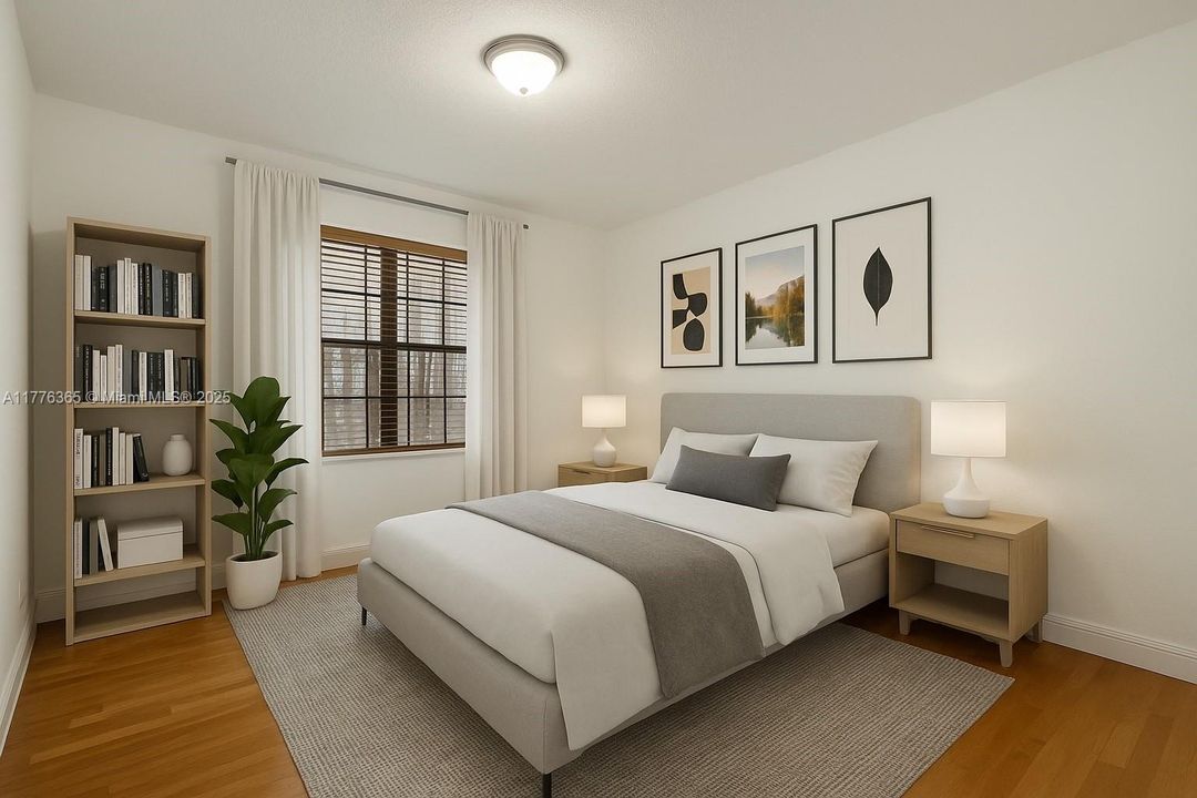 Bedroom 2 - Virtually Staged