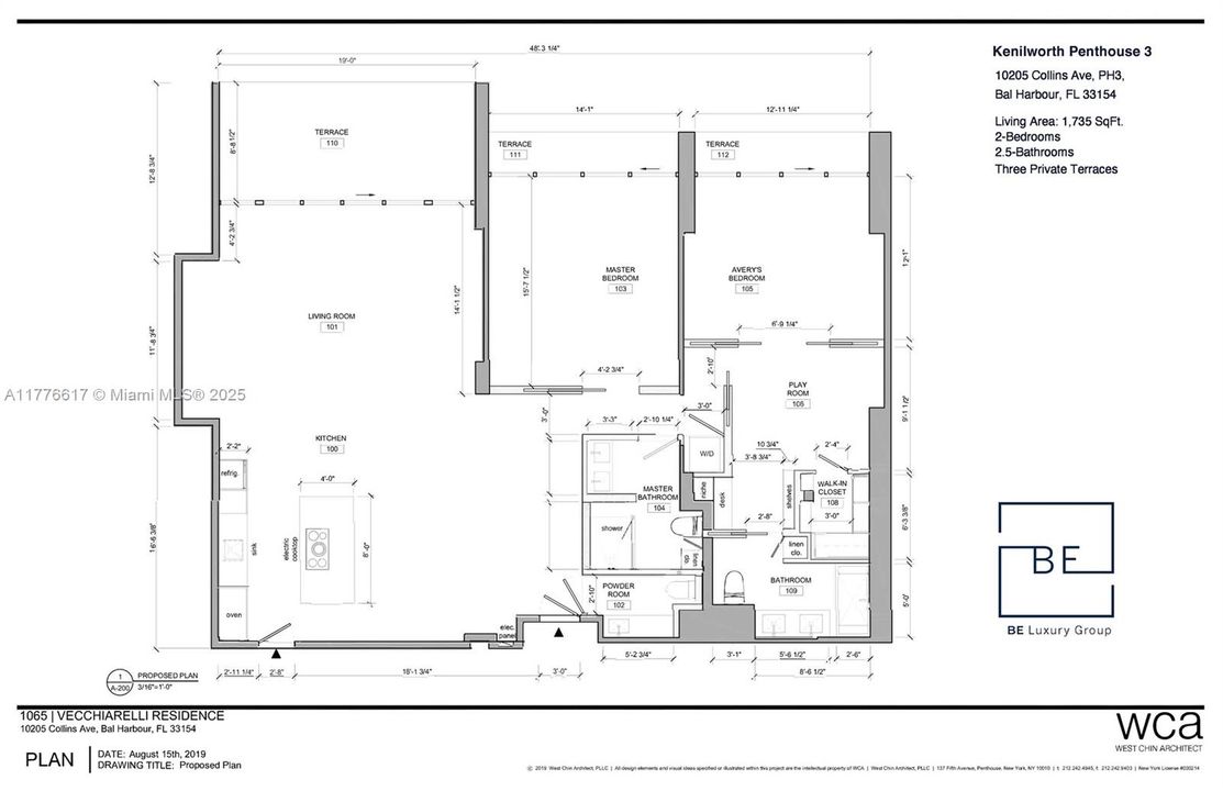 На продажу: $1,995,000 (2 спален, 2 ванн, 1735 Квадратных фут)