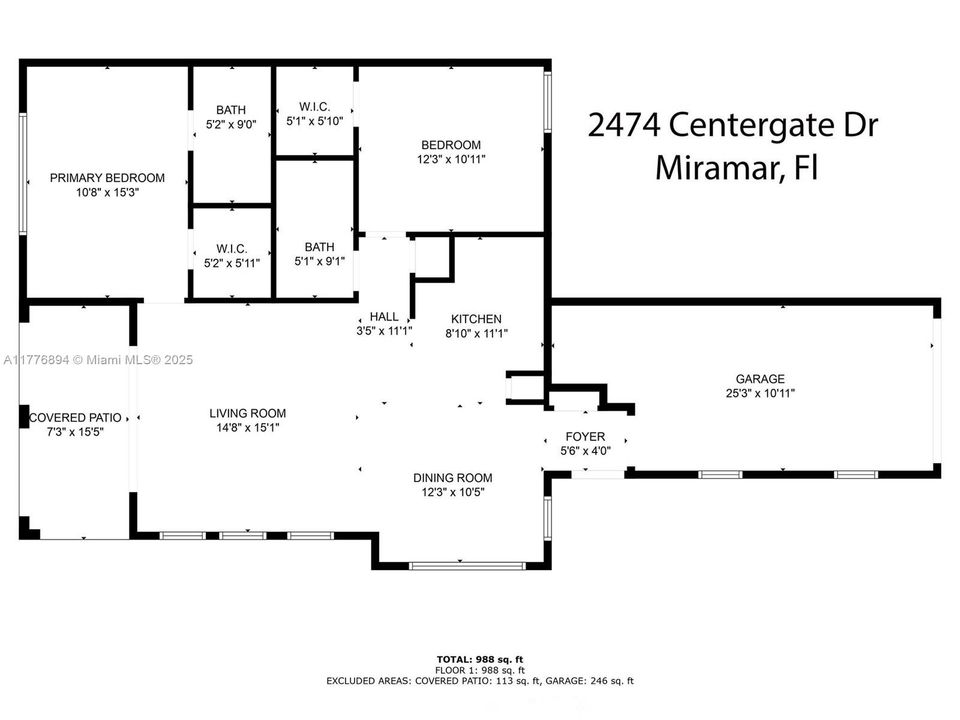 Vendido Recientemente: $345,000 (2 camas, 2 baños, 1080 Pies cuadrados)