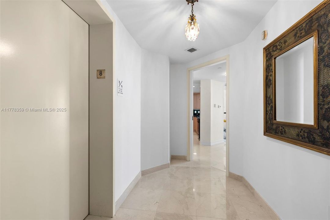Semi-Private entry Foyer