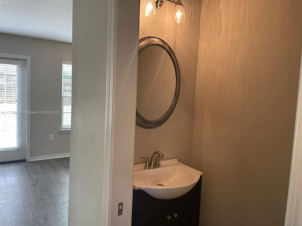 half bathroom