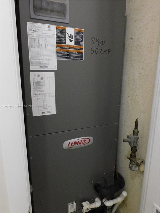 A/C only 2.5 years old.