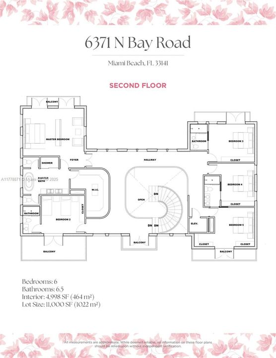 For Sale: $5,450,000 (6 beds, 6 baths, 4998 Square Feet)