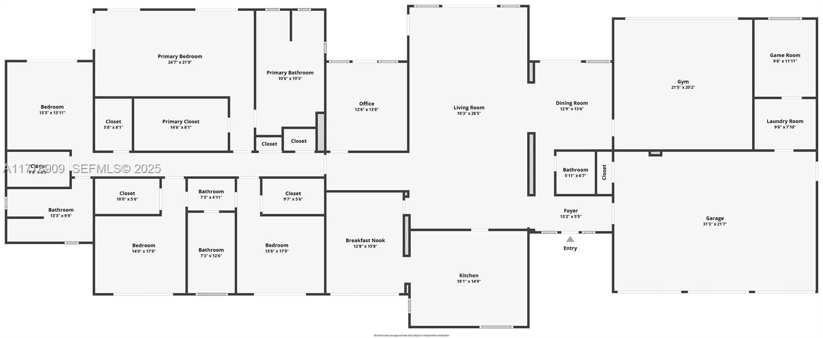 На продажу: $5,490,000 (4 спален, 3 ванн, 5440 Квадратных фут)