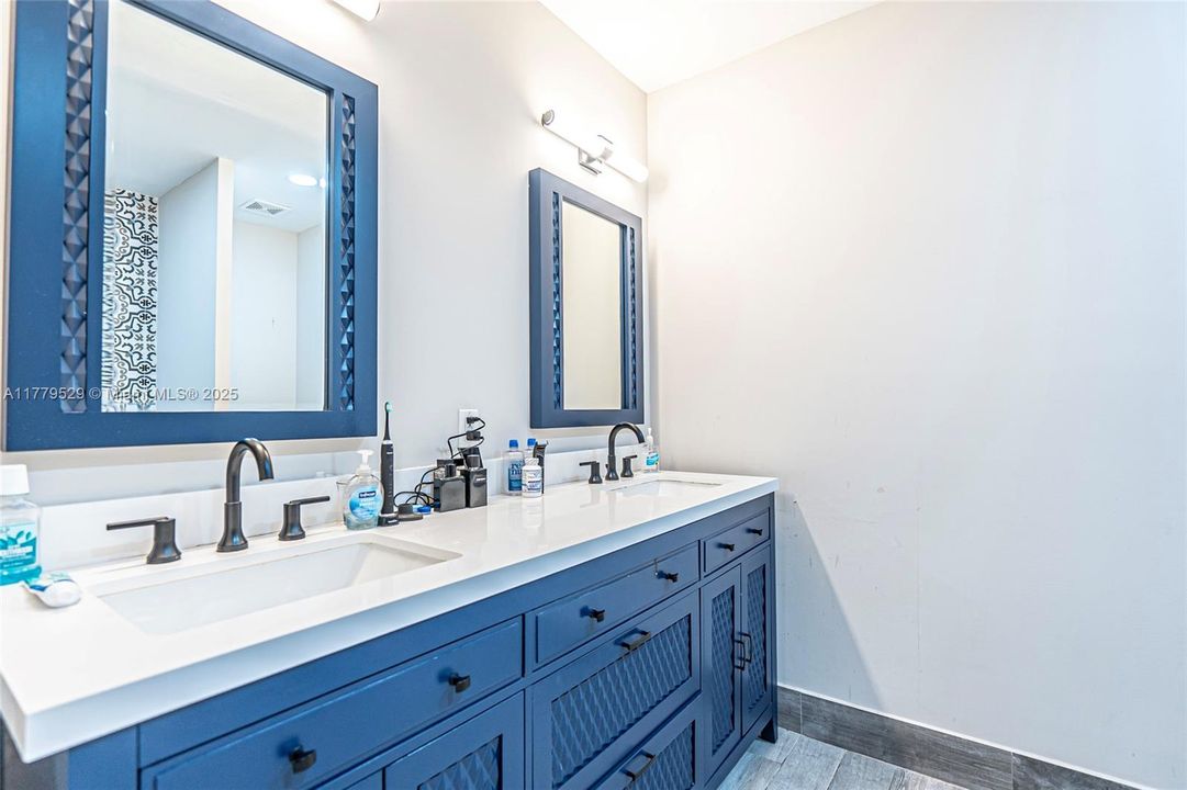 Fullsize Master Bathroom with Double Sink