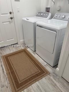 Full size washer and dryer