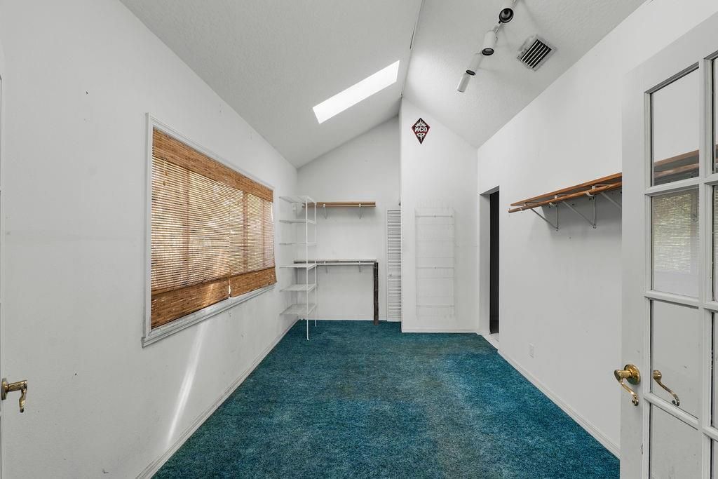 Huge Primary Walk In Closet