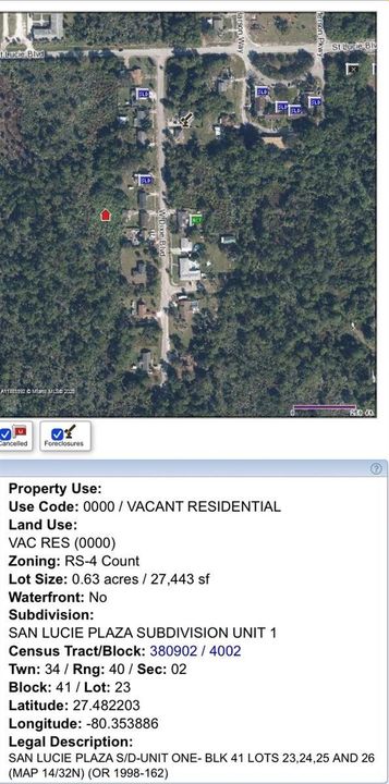 En Venta: $115,000 (0.63 acres)